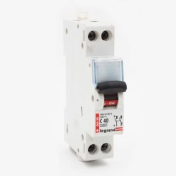 Disjoncteur 1P+N 40A-6kA