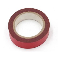 Isolant électrique rouge 15mmx10m*