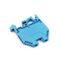 Borne à vis 25 mm² bleue