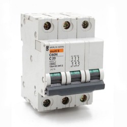 Disjoncteur C60N TRI 20A Courbe C *