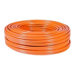 Cable isolé rigide 1.5mm²orange (100ml)