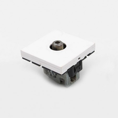 Programme mosaic TV type F blanc