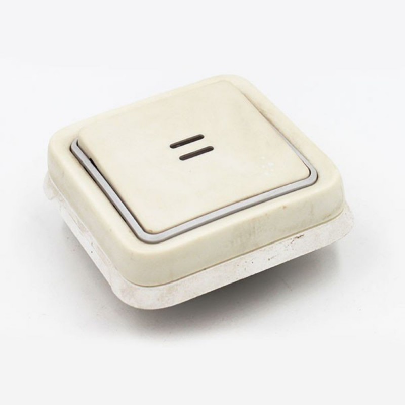 Poussoir NO+NF lumin. B encastre