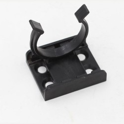 Clip de plinthe à vis pl.noir*