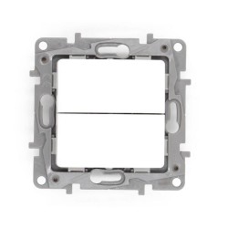 Interrupteur double va-et-vient NILOE 10AX blanc