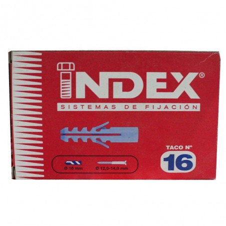 Cheville nylon 16x80 (bte de 10 pces)