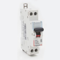 Disjoncteur modulaire Phase+Neutre DNX3 20A