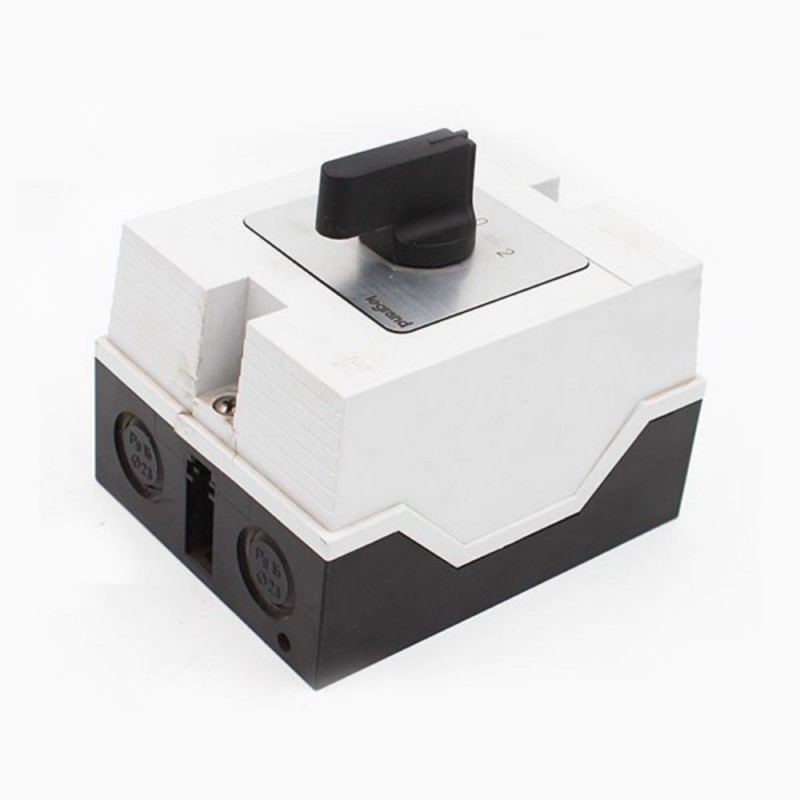 Commutateur à cames inverseur 2 pôles 32A