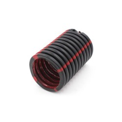 Gaine quattroflex rouge et noir 63 mmm