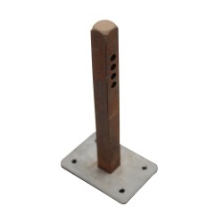 Tige darrêt fixe carrée 70 mm