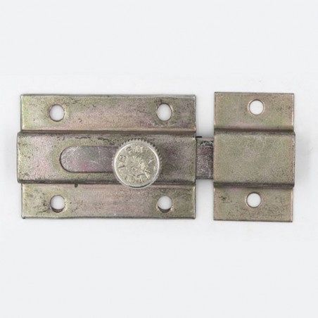 Verrou coulisse ZG 80mm*