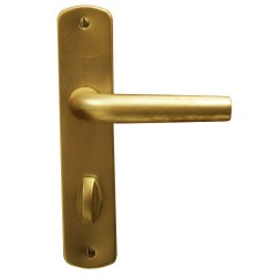 Poignée de porte sur plaque Harmonie