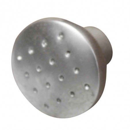 Bouton zinc chrome mat D28mm*