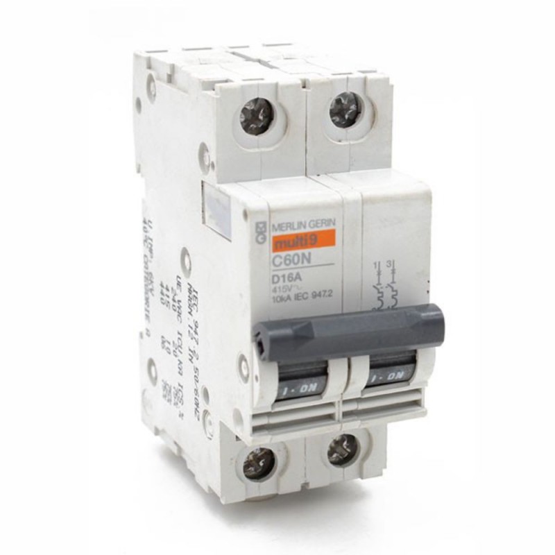 C60N 2P 16A courbe D