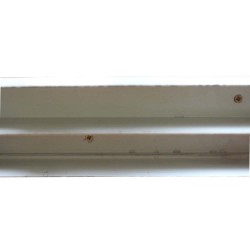 Rails haut et bas blanc 5500mm