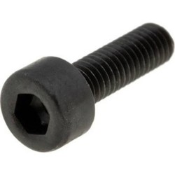 Boulon six pans creux noir 16x60
