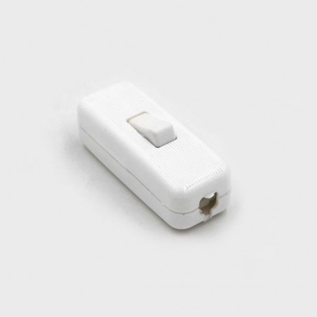 Interrupteur à bascule BLANC 2A-250V*