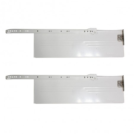 Guide tiroir blanc longueur 500 mm
