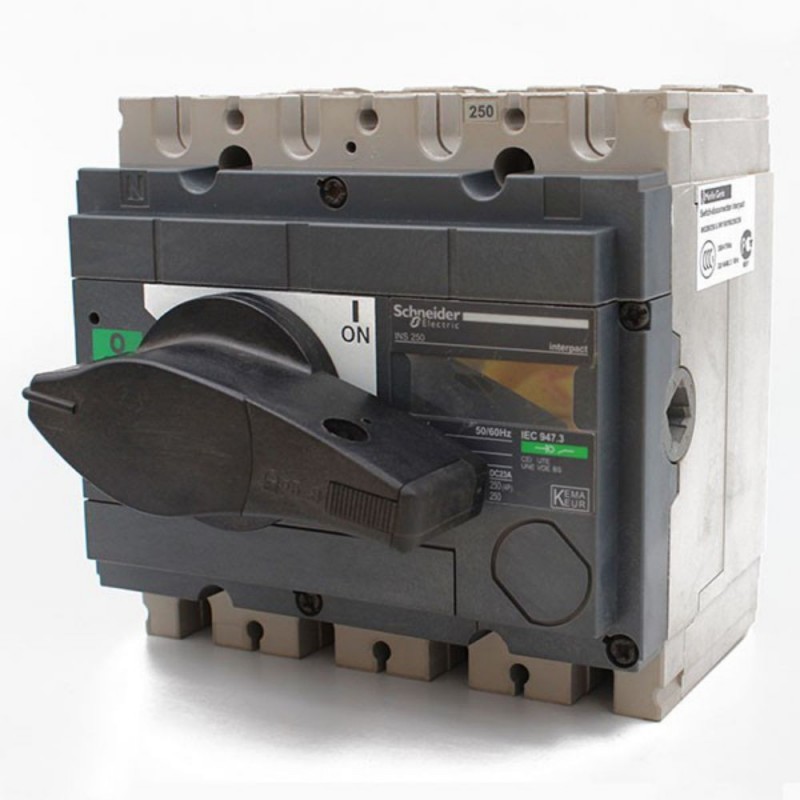 Interrupteur sectionneur 250 A-4P