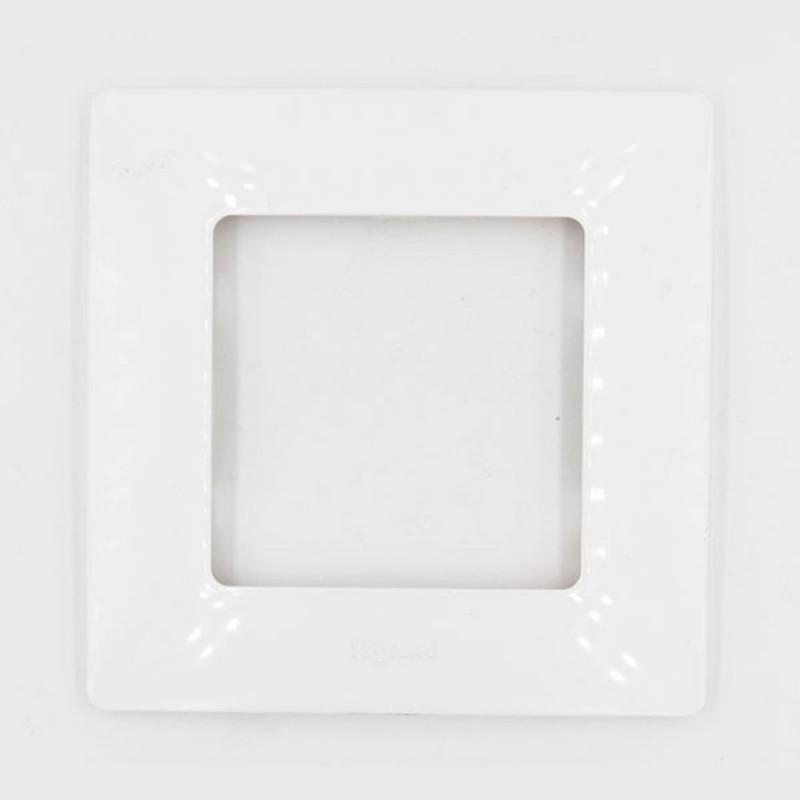 Plaque simple Niloe Blanc