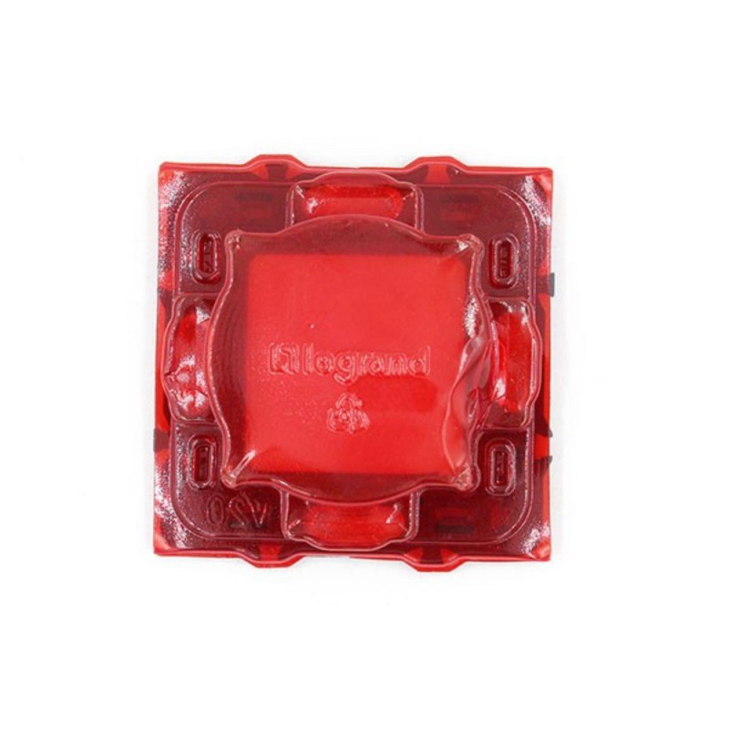 Support Batibox pour Mosaic 2 modules 1 poste 74 x 74 x 72 mm