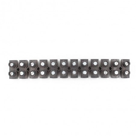 Barrette de connexion Nylbloc 25mm2 noir paquet de 10