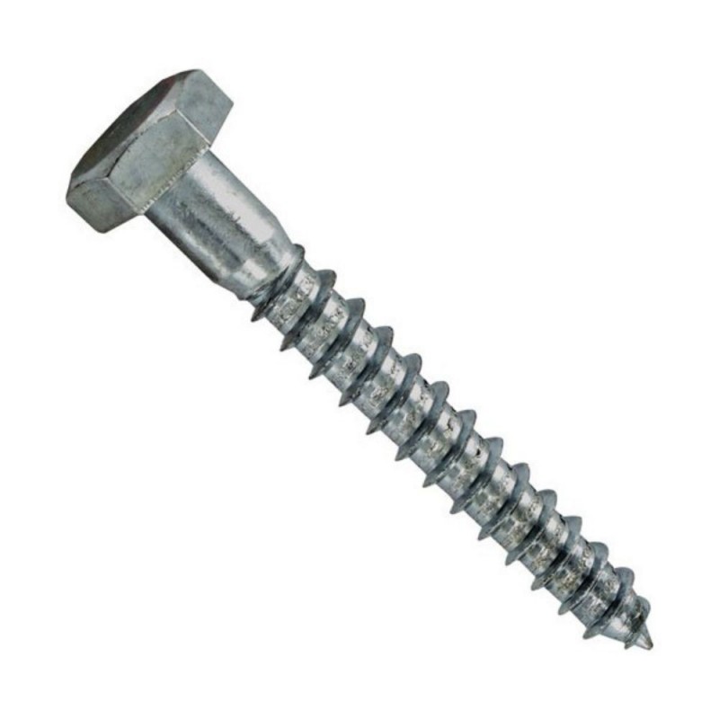 Tirefond 6x50 Zingué*