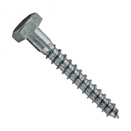 Tirefond 6x50 Zingué*