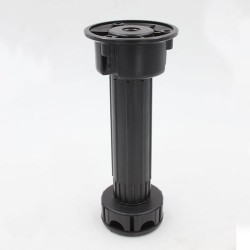 Verin de meuble pl.noir 150mm*