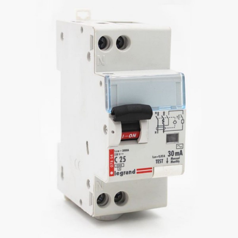 Disjoncteur différentiel 25A - 30 mA