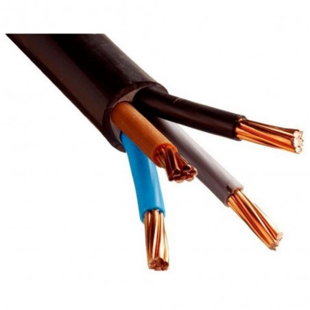 Câble rigide RO2V 4*6mm2 noire