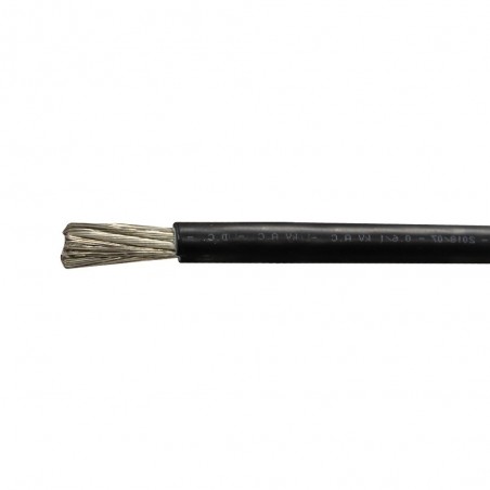 Cable solaire noir 25mm²-1000V