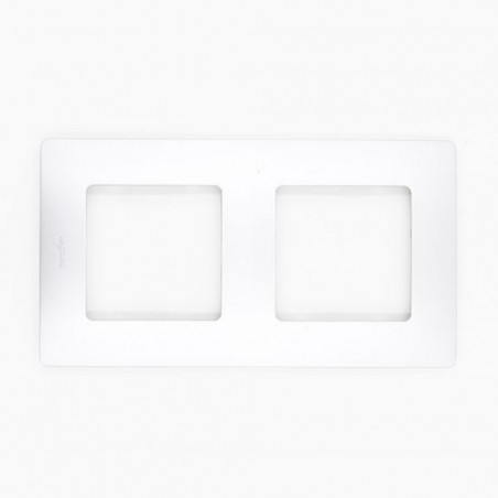 Niloe plaque argent 2 postes