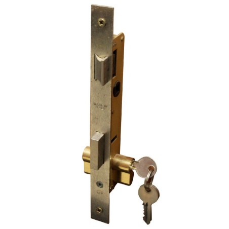 Serrure menuiserie métallique axe 20mm