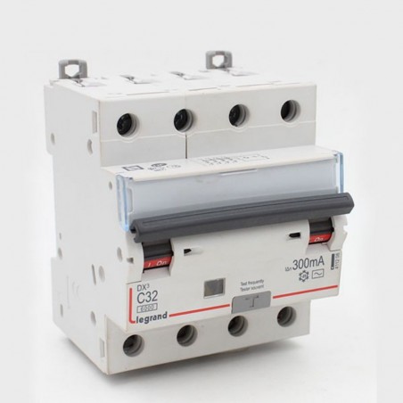 Disjoncteur différentiel 4P 32A 300mA