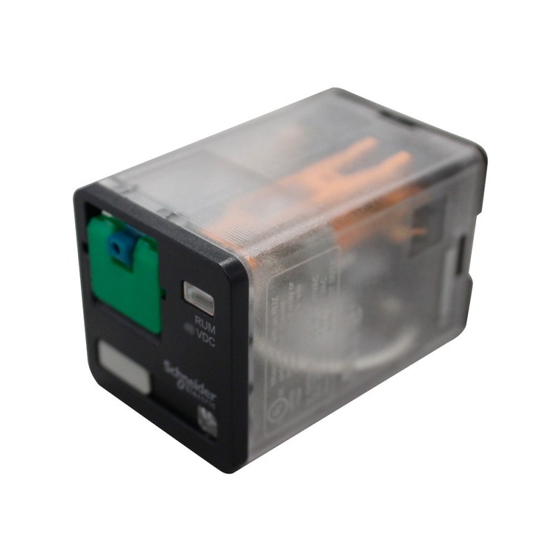 Relais électronique miniature 2 contacts 10A 24V DC +LTB+LED