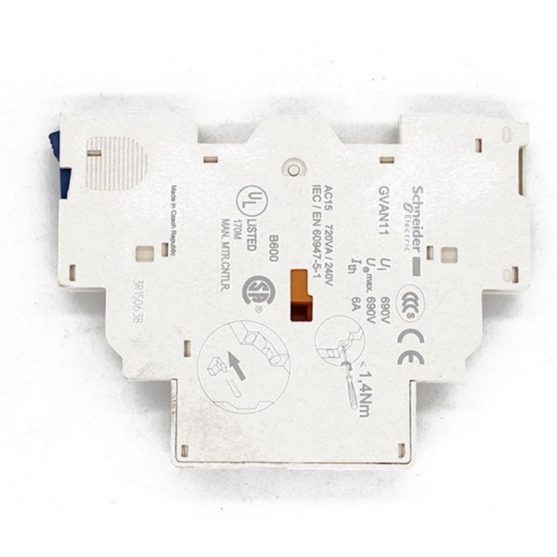 Bloc de contact auxiliaire 10+1F TeSys GV