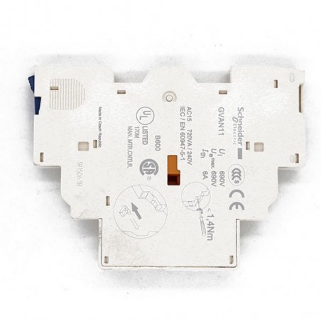 Bloc de contact auxiliaire 10+1F TeSys GV