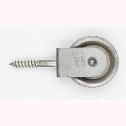 Poulie à vis D40mm métallique*