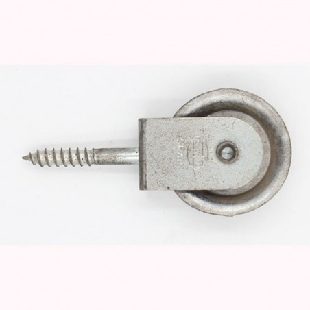 Poulie à vis D40mm métallique*