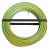 Cable isolé souple 1.5mm² v-j (100ml) *