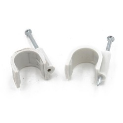 Attaches pontets Fixfor Inovac pour câble rond Ø16mm grise (boîte de 100)