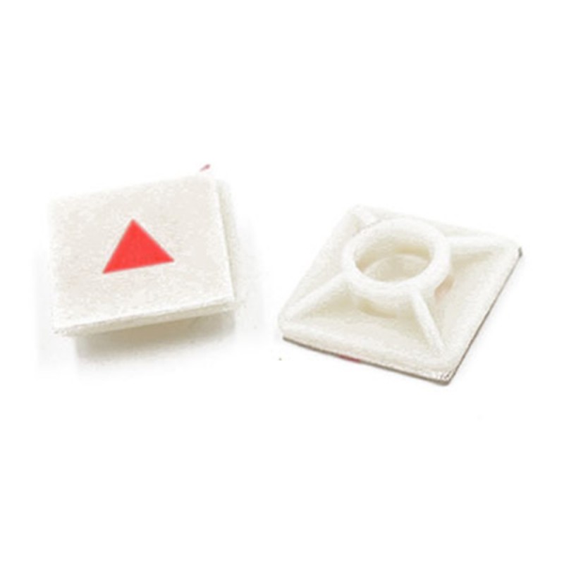 Embase adhésive 4.8mm nature (sachet100pcs)