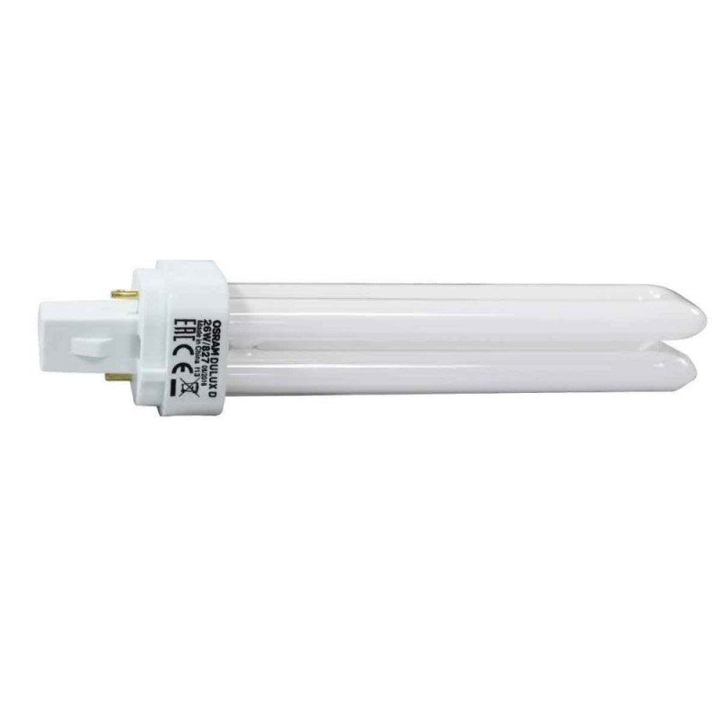 Lampe fluocompacte G24d 26W-827*