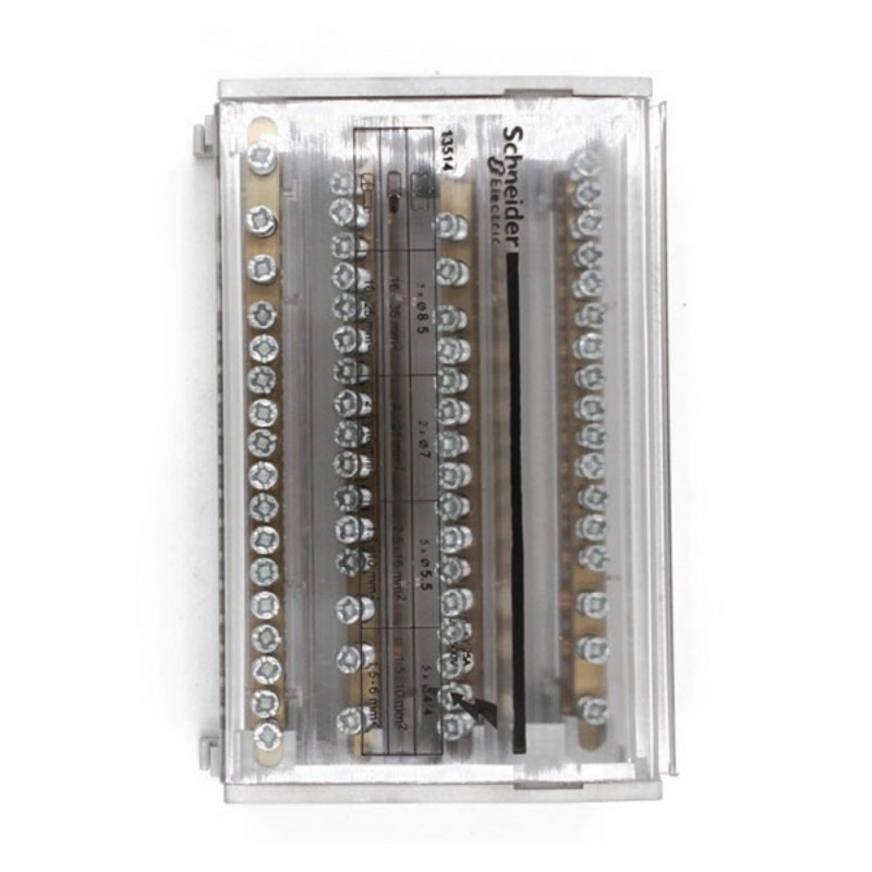 Répartiteur étagé tétra 125 A - 4x17 trous