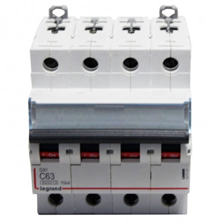 Disjoncteur magnétothermique DX3 6000 63A modulaire