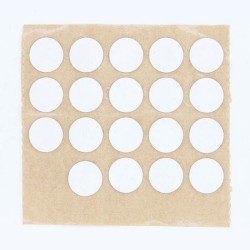 Cache vis plastique blanc (palette de 20pcs)*
