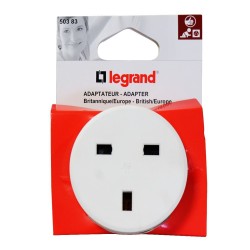 Adaptateur 2P+T Eng-Fr