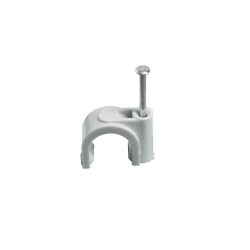 Attache Fixfor pour câble rond D9mm blanc