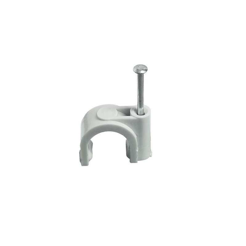 Attache Fixfor pour câble rond D9mm blanc